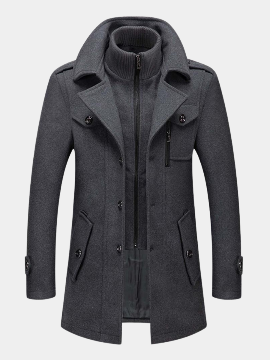 LAURENT MONACO | VESTE ÉLÉGANTE D'HIVER POUR HOMME