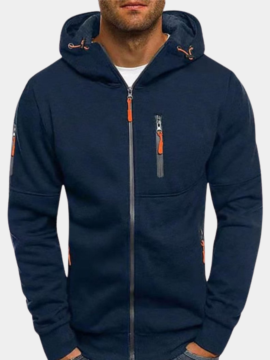 MANSSINO™ | Men's Hooded Zip Jacket