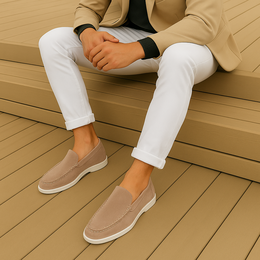 MANSSINO™ | Men's Textured Slip-On Loafer