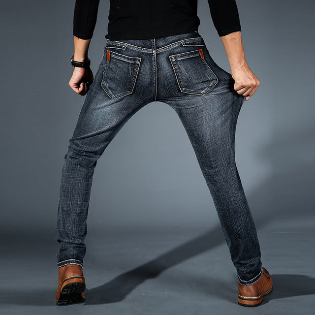 MONVIEL | Mens Slim-Fit Trousers