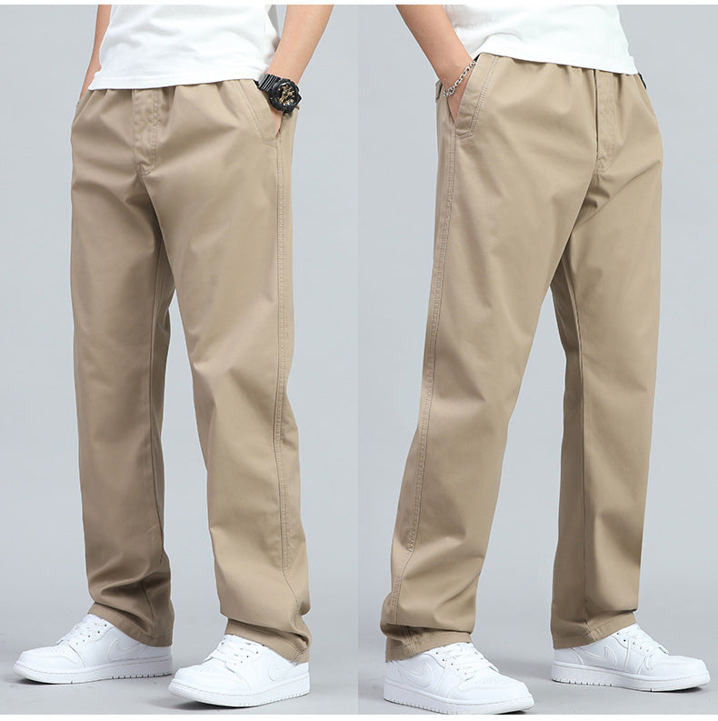 LAURENT MONACO | PANTALONS AMPLE HOMME EN COTON