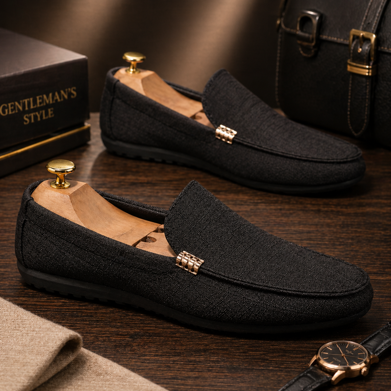 MANSSINO™ | Men's Canvas Slip-On Loafer