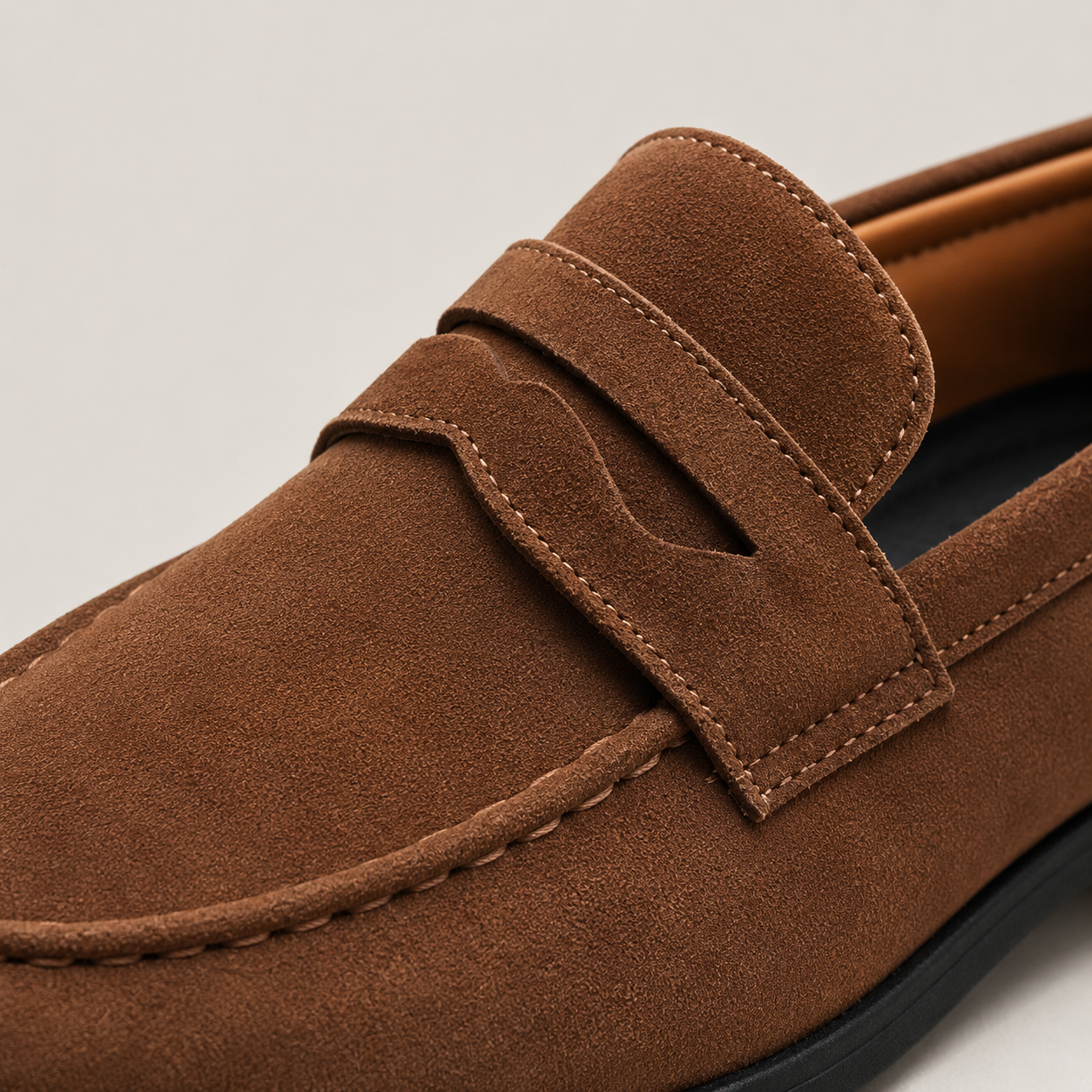 MANSSINO™ | Men's Faux-Suede Penny Loafer