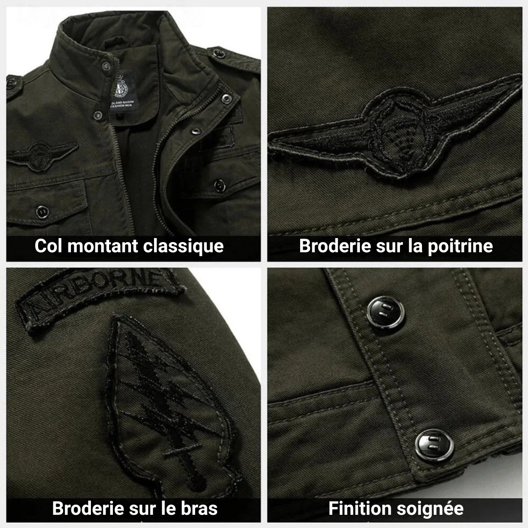 LAURENT MONACO | VESTE MILITAIRE POUR HOMME