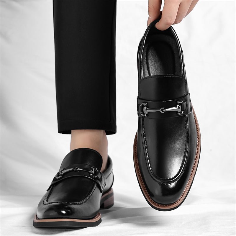 MANSSINO™ | Men's Formal Leather Bit Loafer