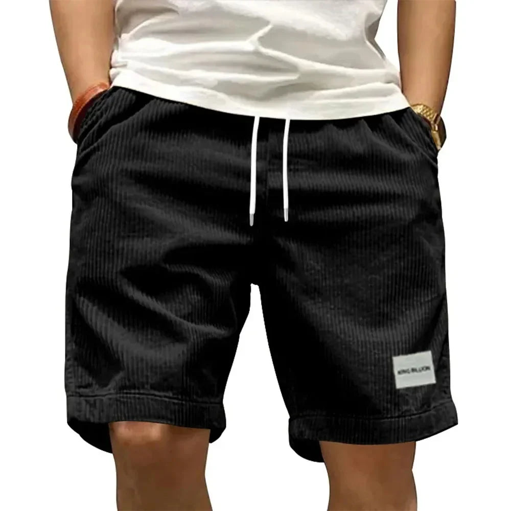 Ziven™ | Short Cargo Rétro en Velours Côtelé