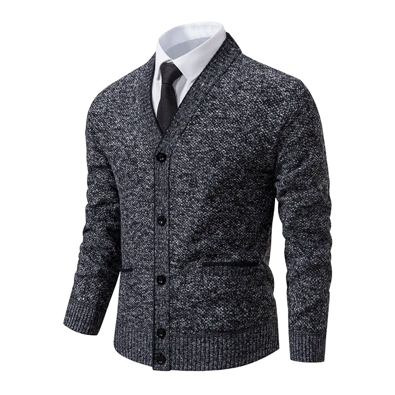MANSSINO™ | Men's Wool Blend V-Neck Knit