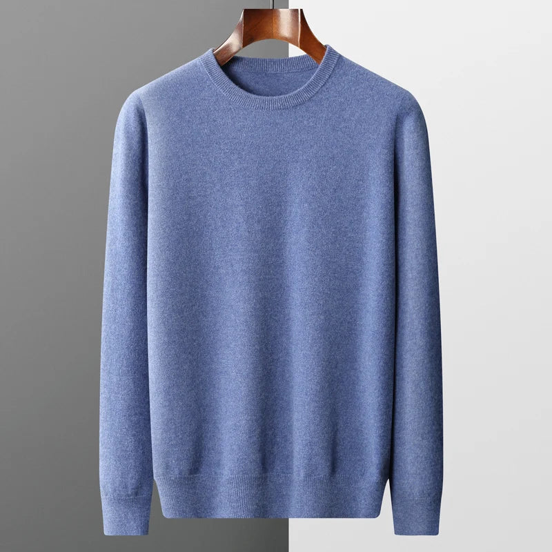 MANSSINO™ | Men's Crew Neck Knit Pullover