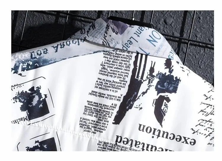 MONVIEL™ | Men's Printed Short-Sleeve Shirt
