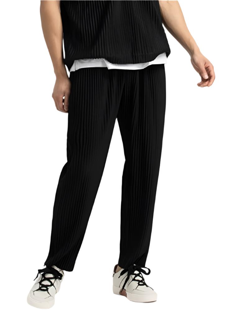 MONVIEL | Ribbed cotton trousers
