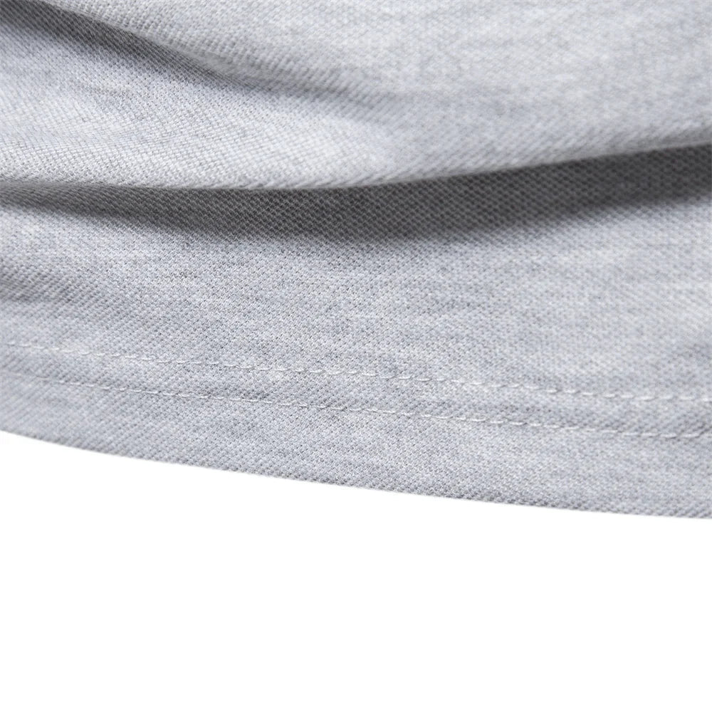 MANSSINO™ | Men's Embroidered Polo Collar Pullover