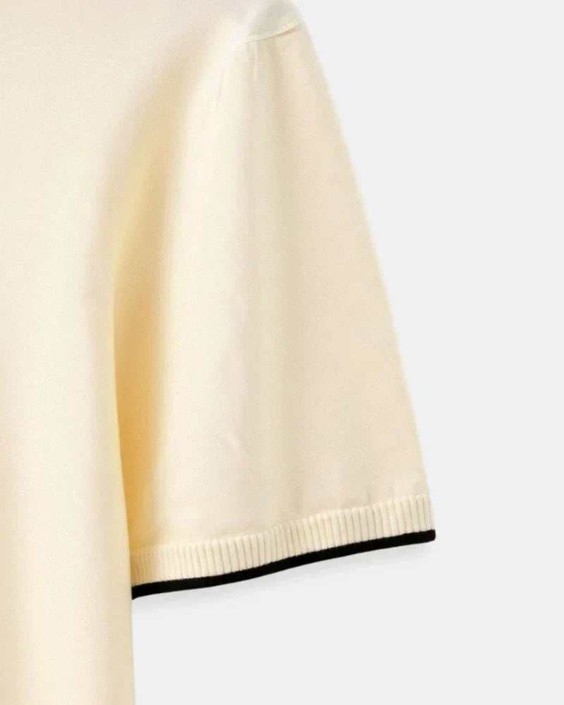 MONVIEL™ | Contrast-Piped Stitched Polo