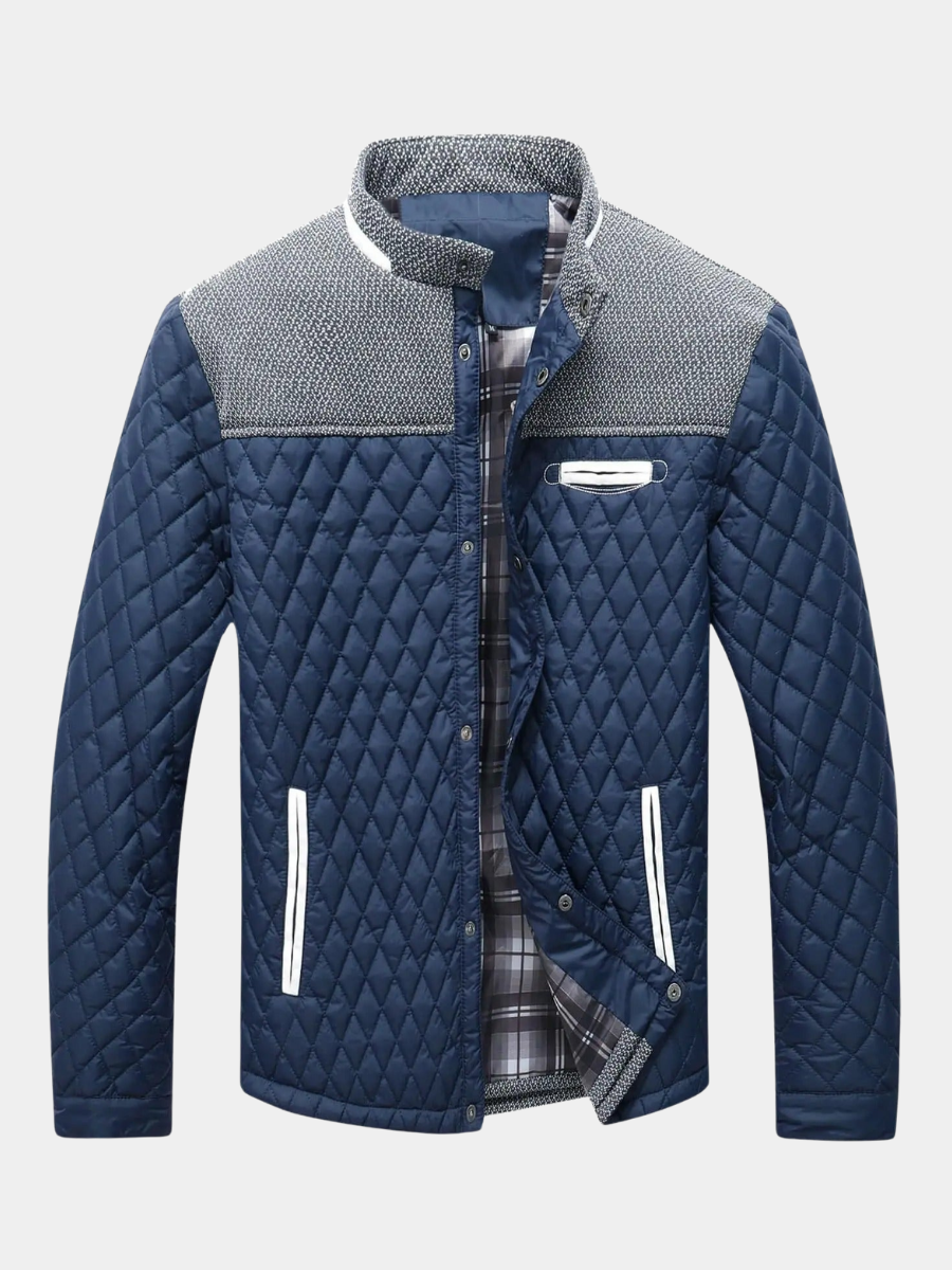 MANSSINO™ | Diamond Quilted Jacket