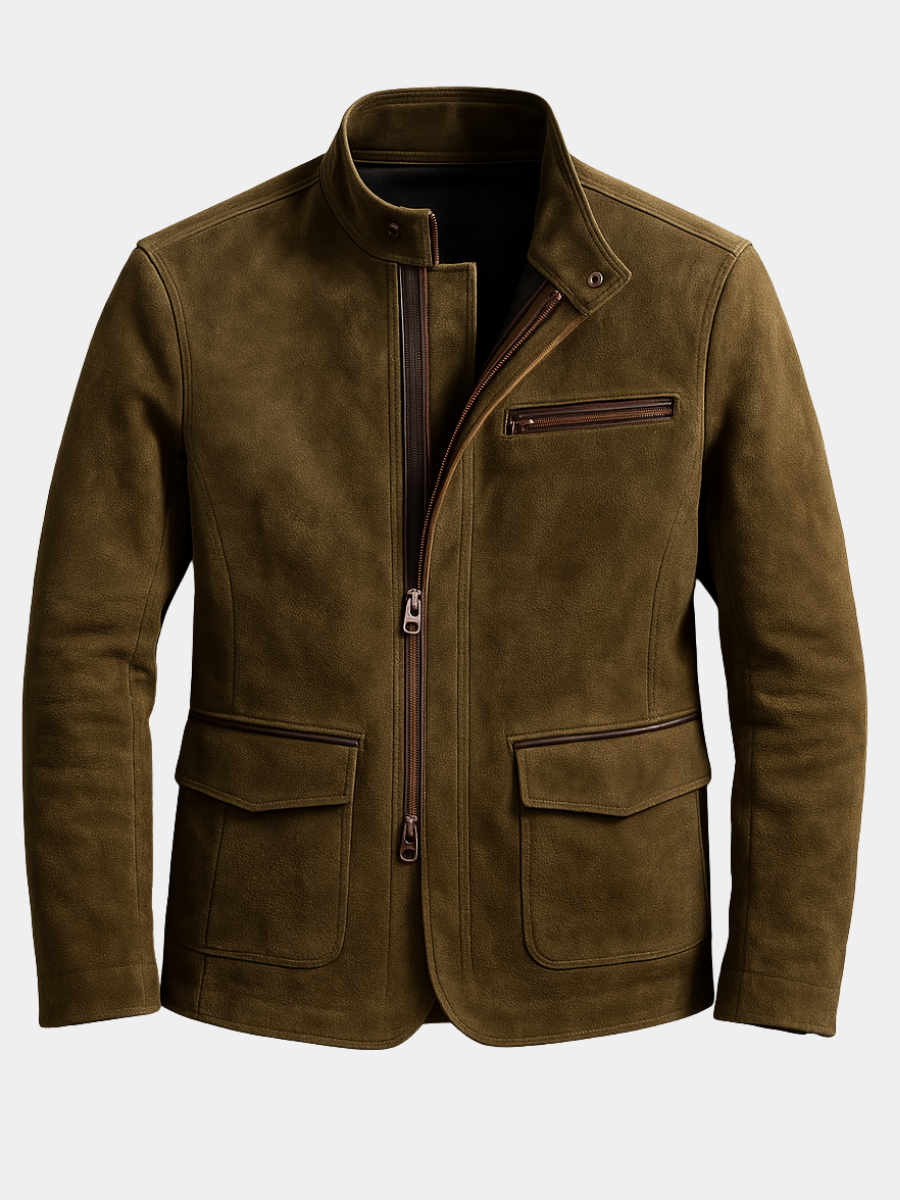 LAURENT MONACO | VESTE EN DAIM
