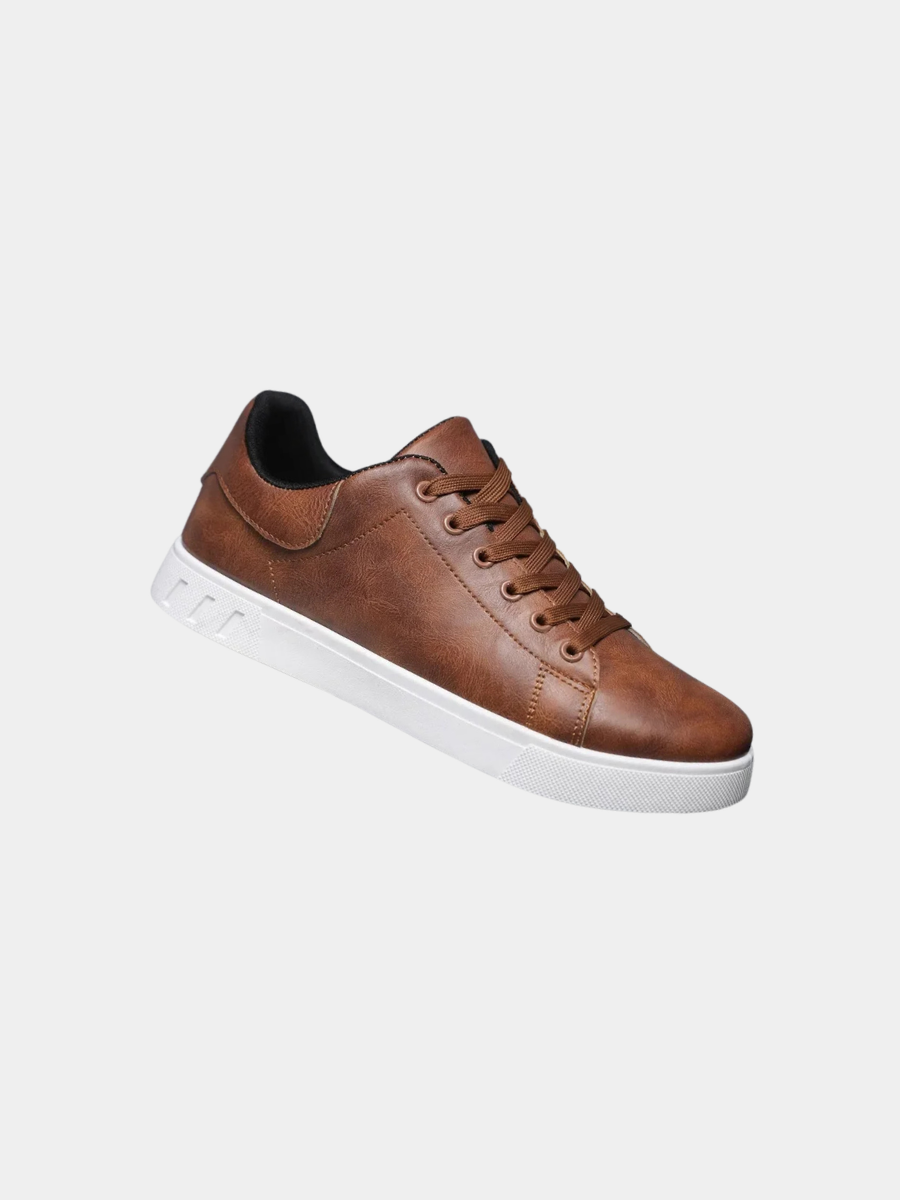 MANSSINO™ | Men's Classic Leather-Look Court Sneaker
