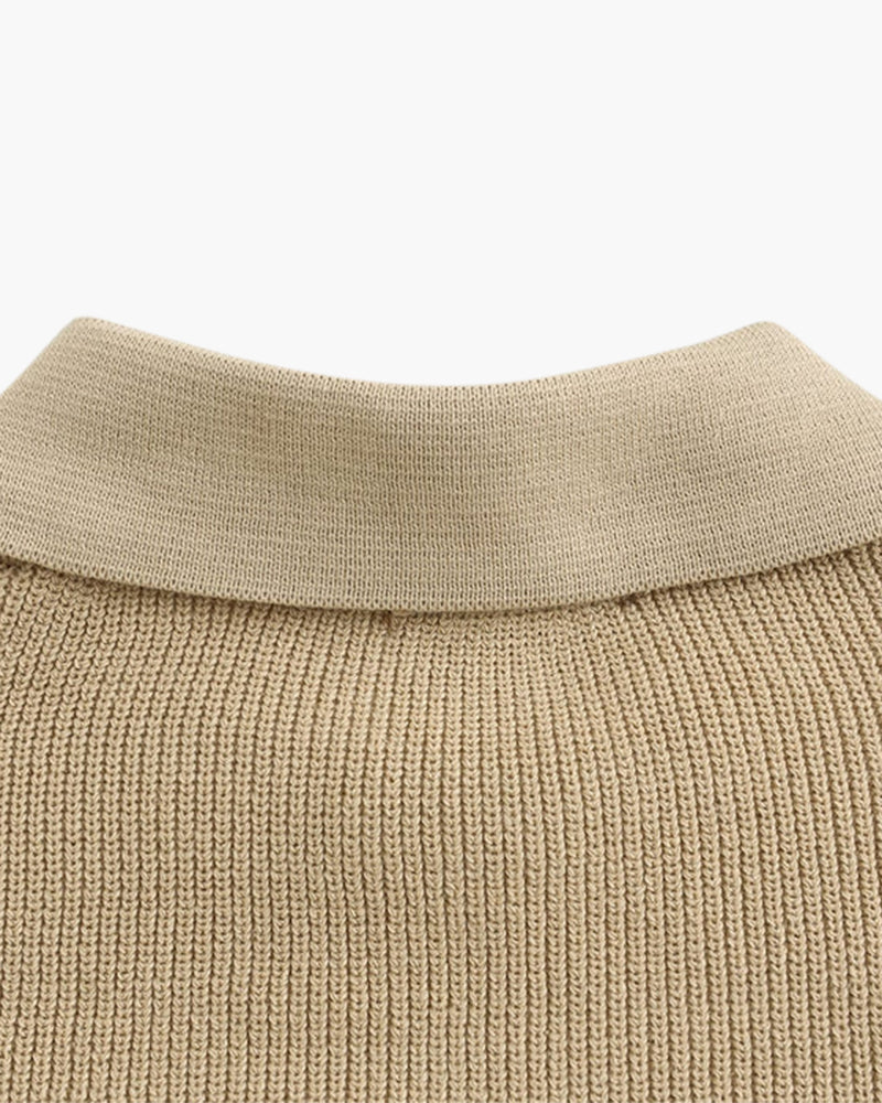 MONVIEL | COTTON HALF ZIP