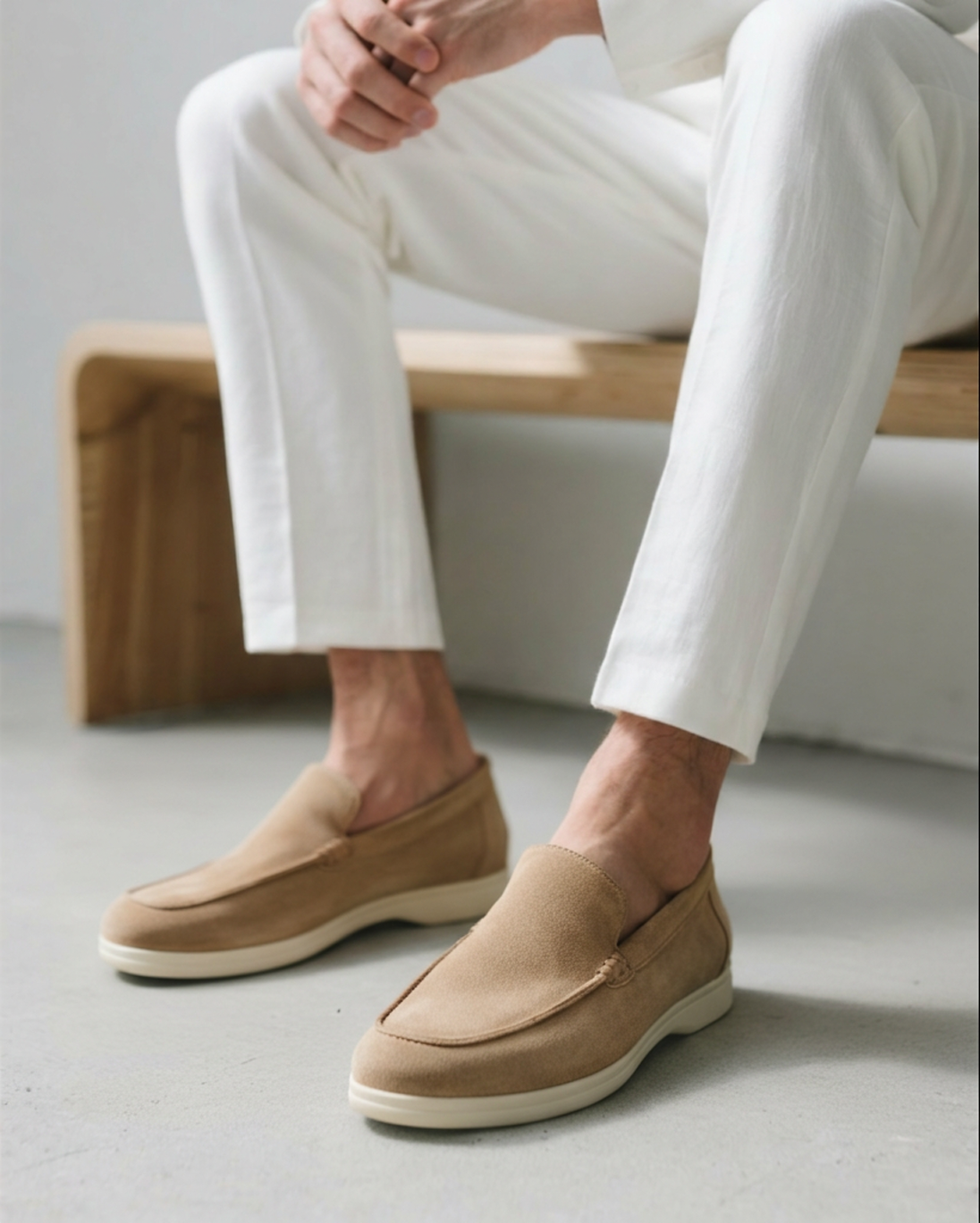 MONVIEL | Suede Loafers