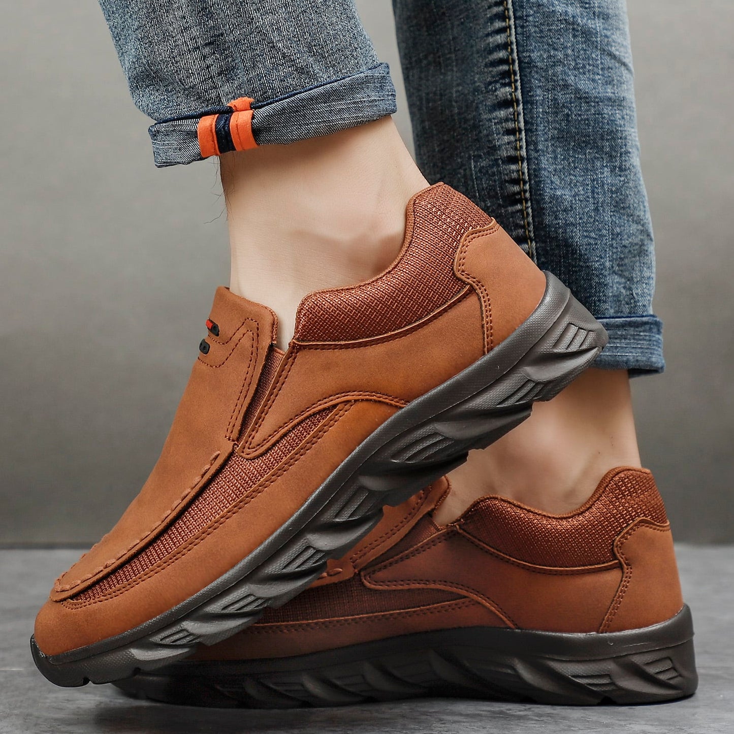 MANSSINO™ | Men's Relaxed-Fit Slip-On Walking Shoe