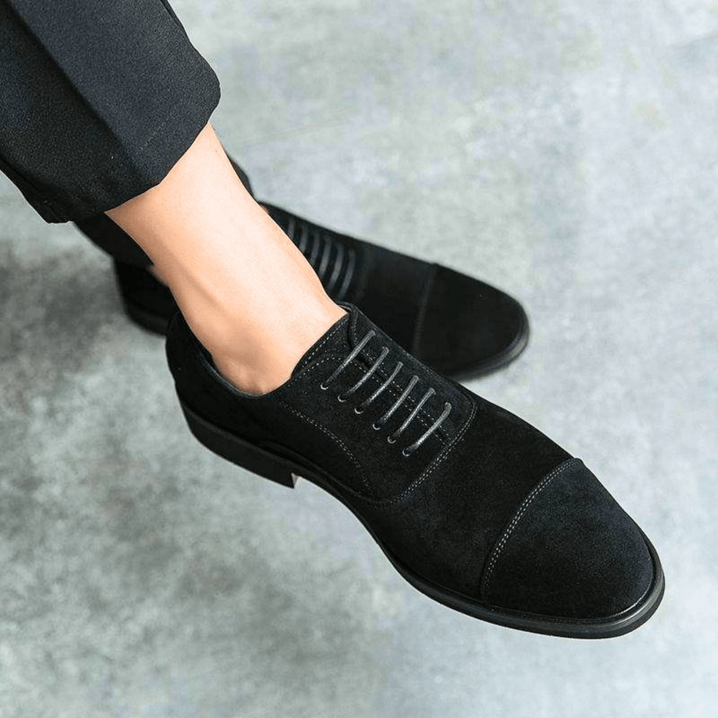 MANSSINO™ | Men's Suede Lace-Up Derby