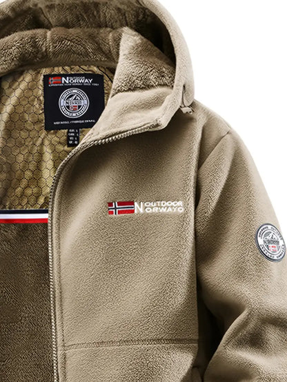 MONVIEL™ | Thermal Fleece Hooded Jacket