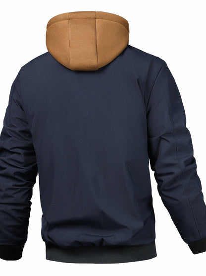MANSSINO™ | Padded Hooded Bomber