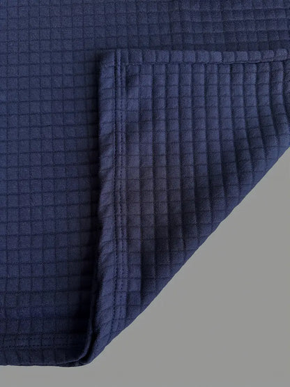MONVIEL | Textured Long-Sleeve Polo