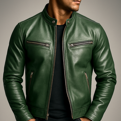 MANSSINO™ | Vintage Biker Jacket