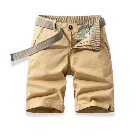 MANSSINO™ | Men's Cotton Twill Chino Shorts