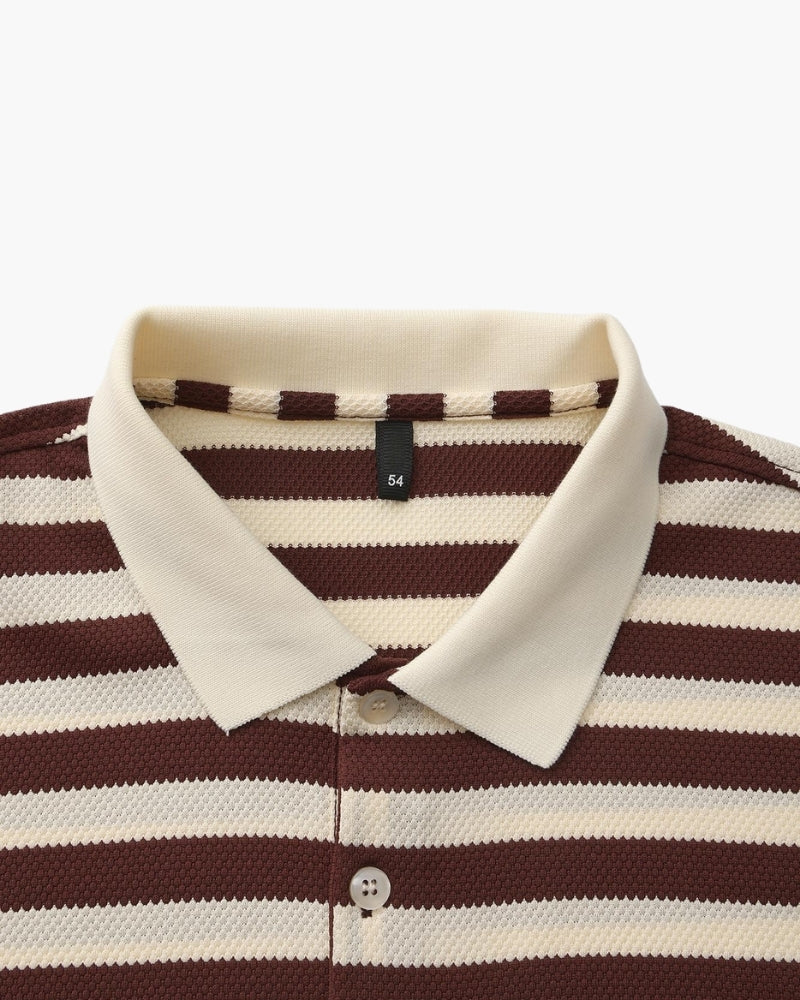 Raphaël™ | Polo maille rayé