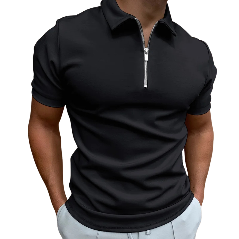 MONVIEL™ | Half-Zip Modern Polo