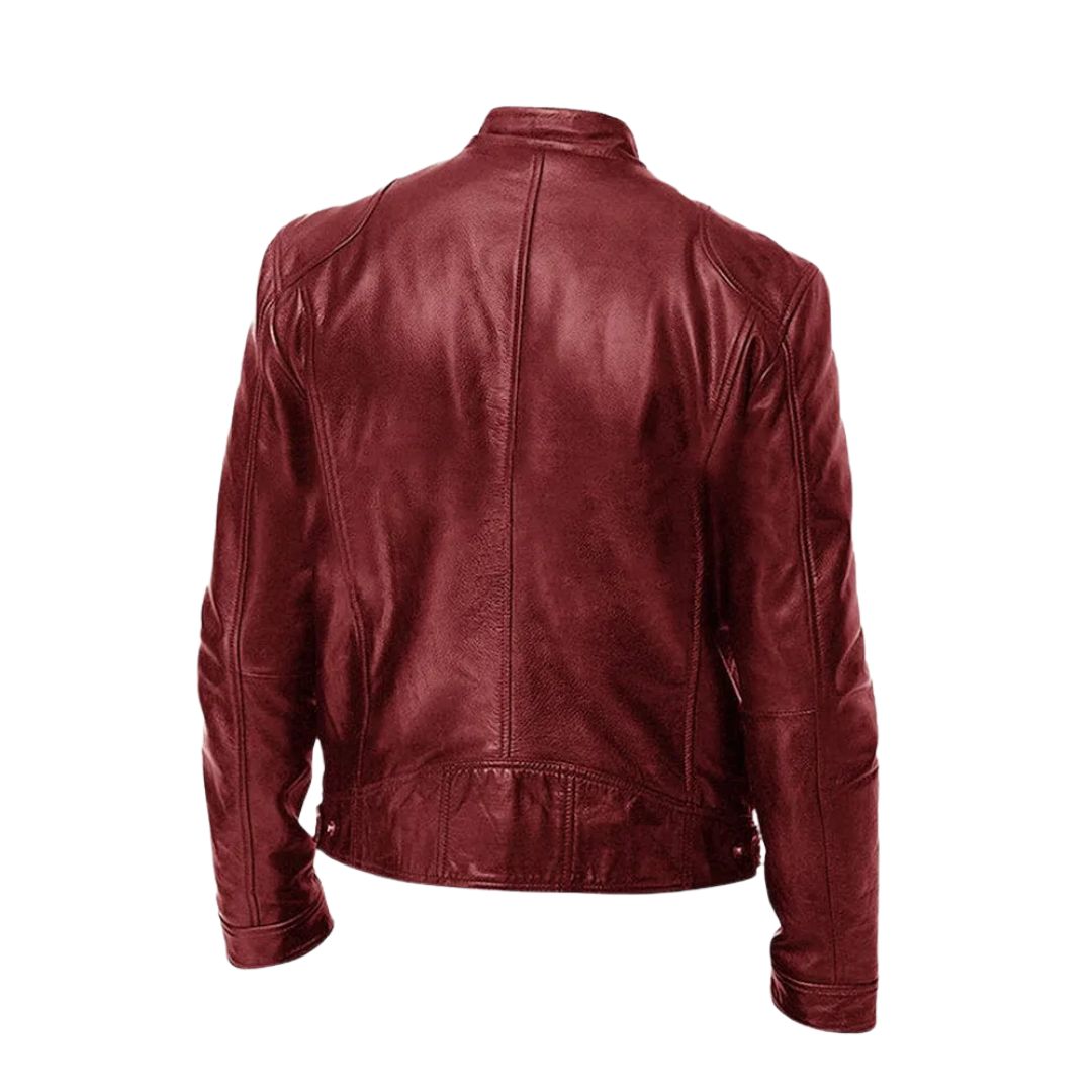 MANSSINO™ | Slim Fit Leather Jacket