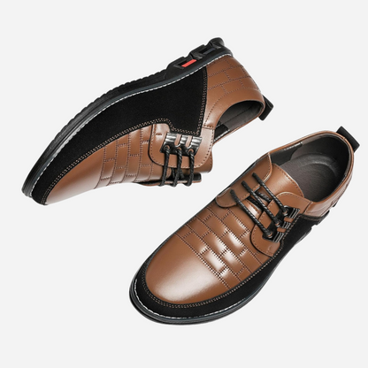 MANSSINO™ | Men's Perforated Leather Hybrid Shoe