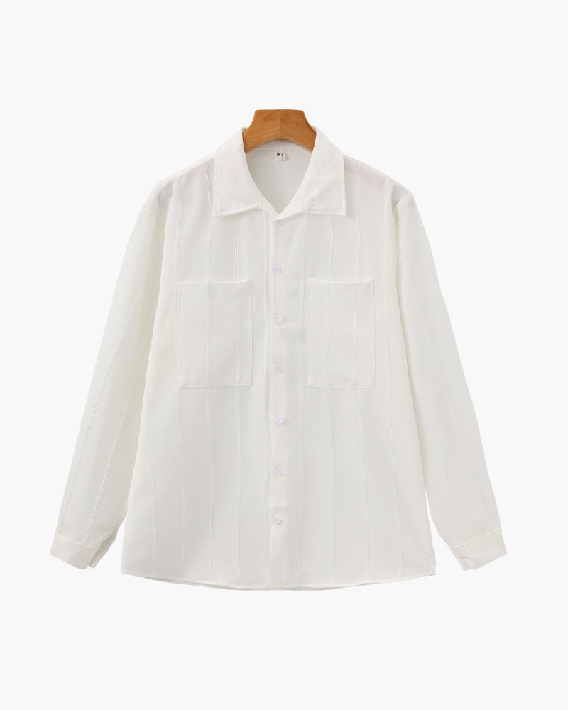 Emmanuel™ | Chemise texturée côtelée