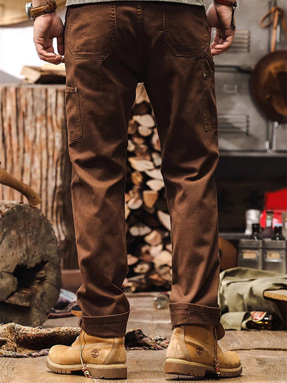 LAURENT MONACO | PANTALON EN COTON UTILE POUR HOMME