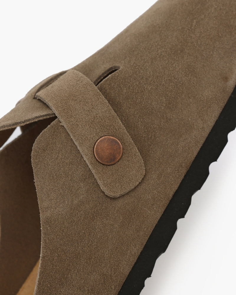 MONVIEL | Suede Clogs