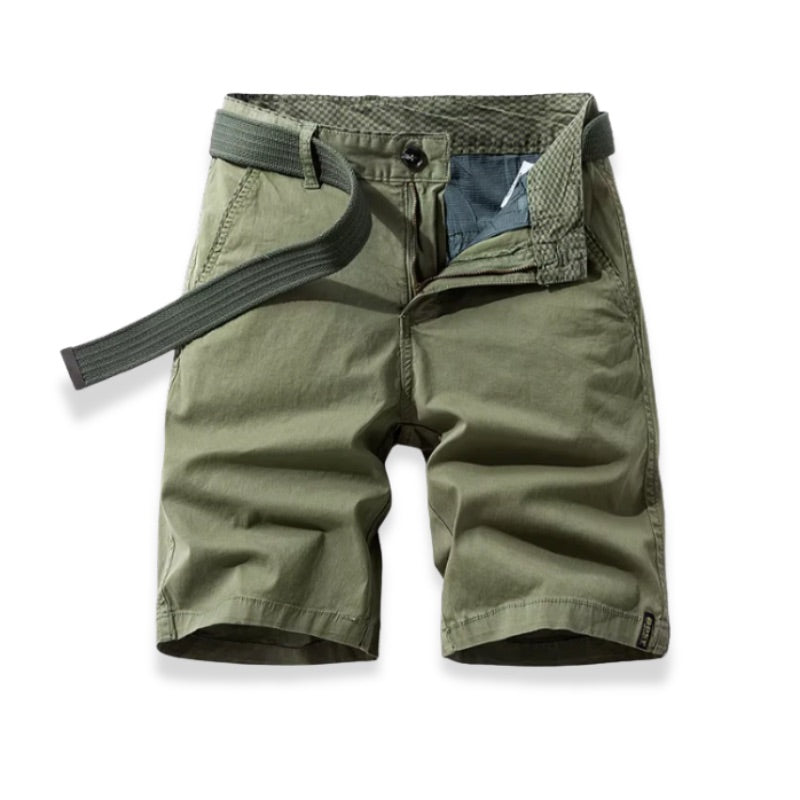 MANSSINO™ | Men's Cotton Twill Chino Shorts