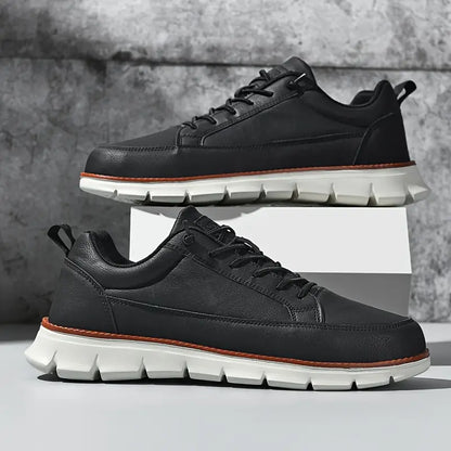 MANSSINO™ | Men's Leather Orthopedic Support Sneaker