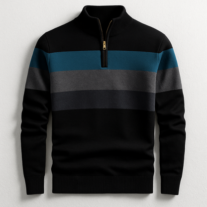 MANSSINO™ | Zip-Front Cotton Pullover