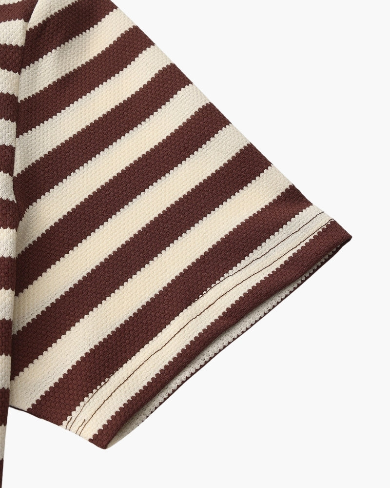 Raphaël™ | Polo maille rayé