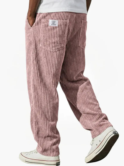 LAURENT MONACO | PANTALONS EN VELOURS CÔTELÉ POUR HOMMES