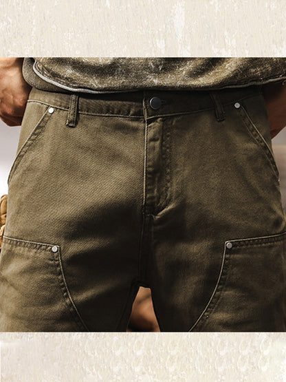 LAURENT MONACO | PANTALON EN COTON UTILE POUR HOMME