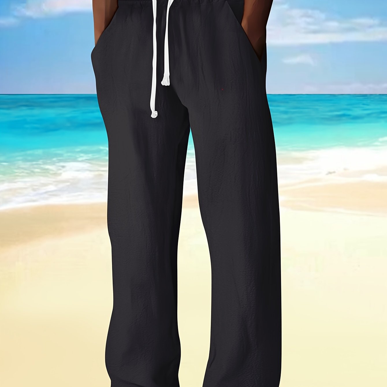 MONVIEL™ | Men's Cotton-Linen Drawstring Trousers