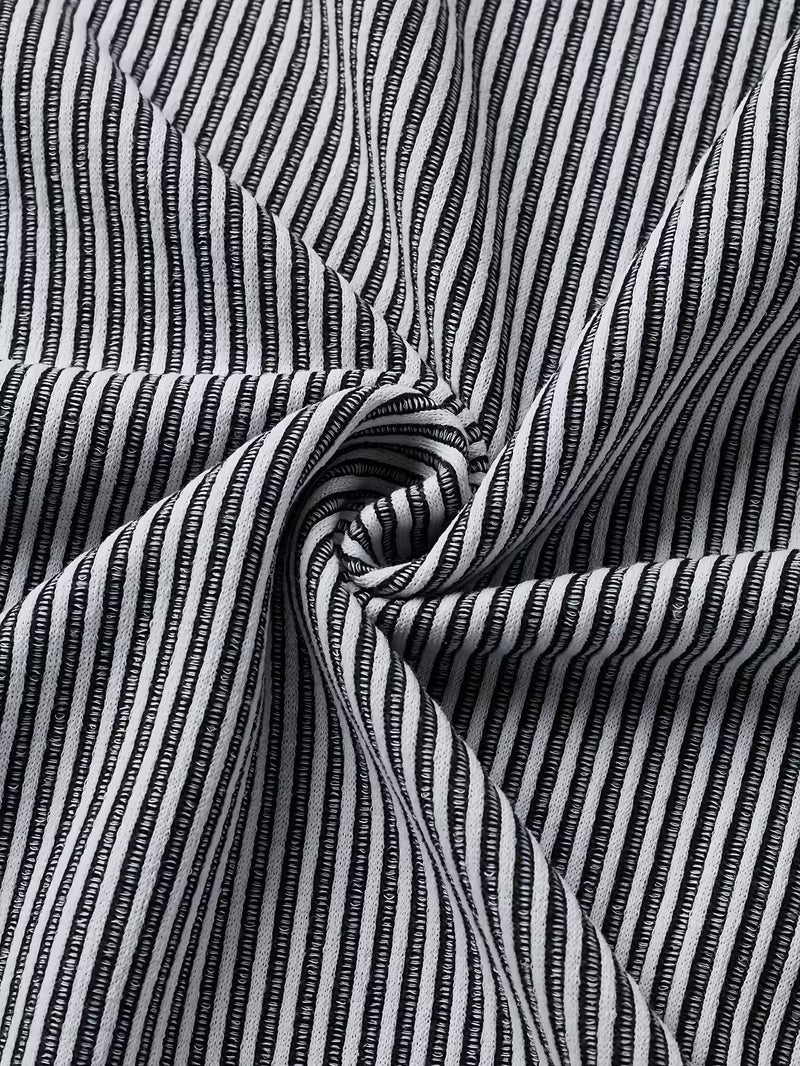MANSSINO™ | Men's Textured Knit Button-Neck Shirt