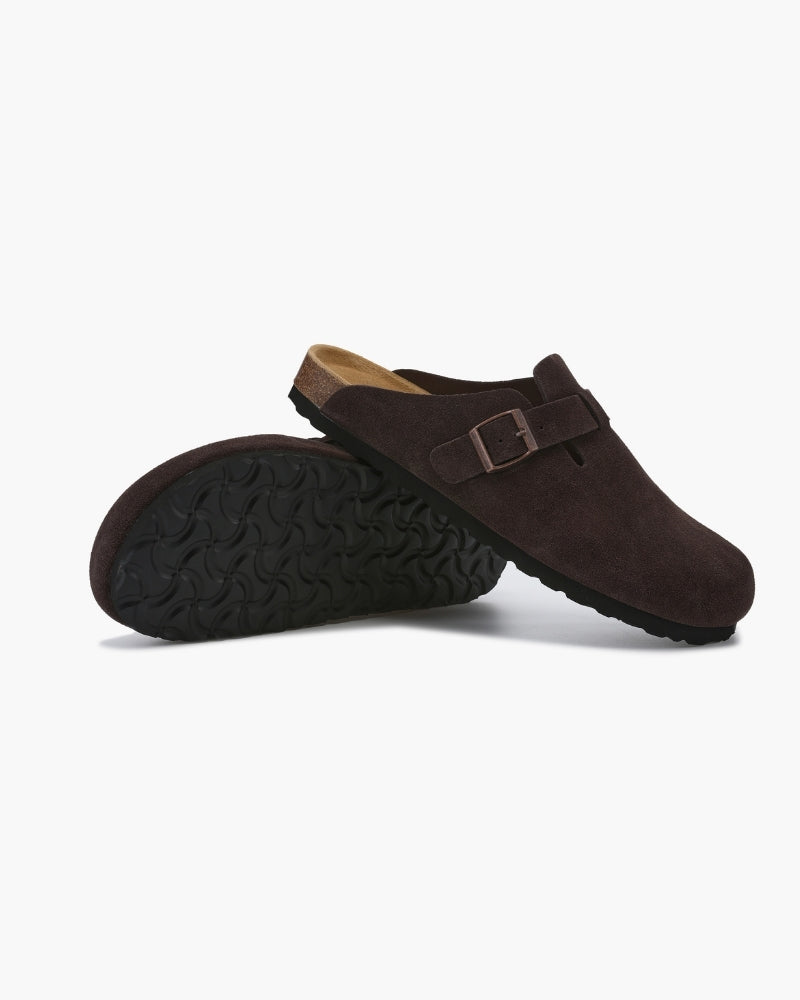 MONVIEL | Suede Clogs