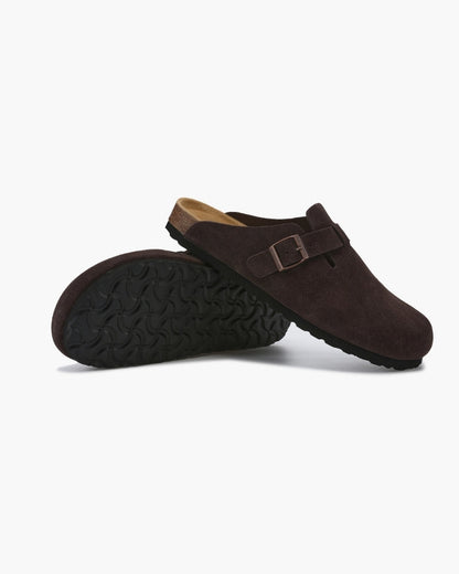 MONVIEL | Suede Clogs
