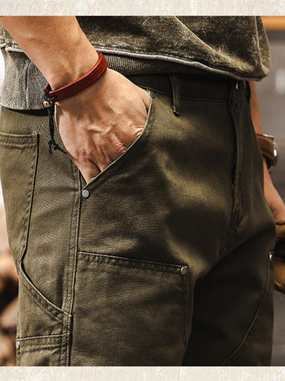 LAURENT MONACO | PANTALON EN COTON UTILE POUR HOMME