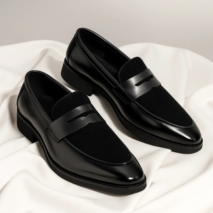MANSSINO™ | Men's Leather Suede Formal Penny Loafer