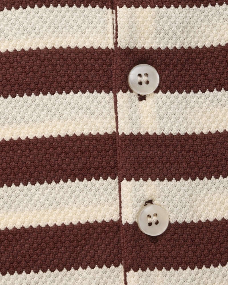 Raphaël™ | Polo maille rayé