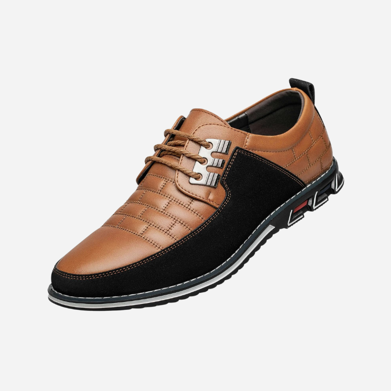 MANSSINO™ | Men's Perforated Leather Hybrid Shoe