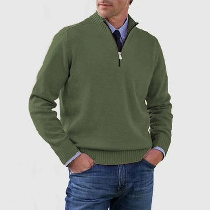MONVIEL™ | Anti-Pill Mid-Zip Knit